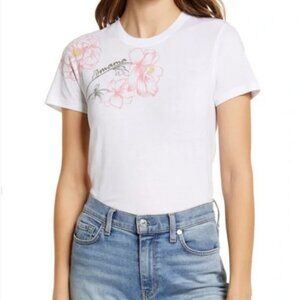New Halogen Mama Floral Graphic Tee
